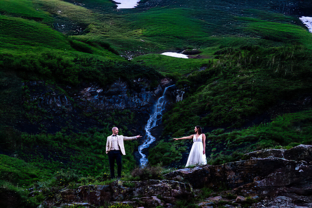Summer elopement in Crested Butte, CO